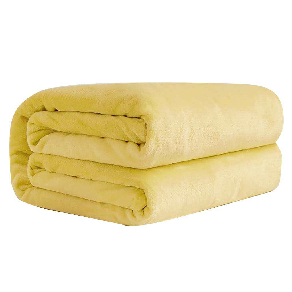 Rinhoo Flannel Blanket Carpet Air Conditioning Quilt Office Napping