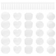 thumbnail image 4 of 50Pcs Handcrafted Blank Fans Wear-resistant Hand DIY Fans Household Hand Graffiti Fans (Mixed Style), 4 of 4