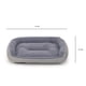 thumbnail image 5 of Cama para Perro PETS APPAREL HILLS Gris Mediana Resistente y Confortable, 5 of 7