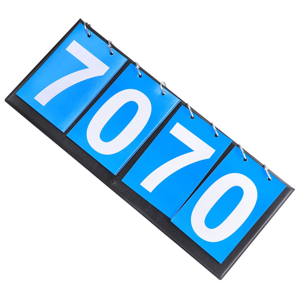 Sports Supplies Weiyiroty Scoreboard 4-Digit Score Board Useful for Game for Swim