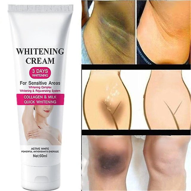 Crema blanqueadora de axilas para partes privadas de mujer, crema iluminadora, crema de belleza para blanqueamiento y oscurecimiento de partes sensibles para axilas