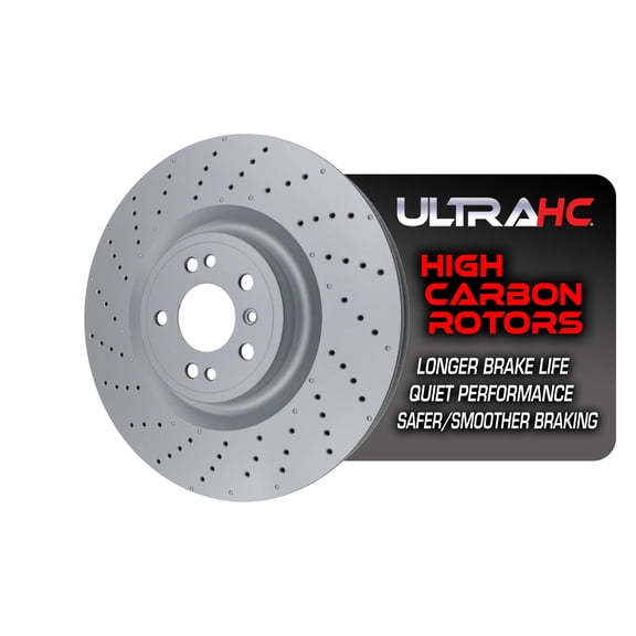 UltraHC Coated High Carbon Brake Rotor, Front UR004041