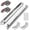 1-12 Inch, variant on 12 Inch Undermount Soft Close Drawer Slides Full Extension 3D Locking Rear Mount Face Frame Cabinet Hardware 1 Pair