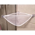 thumbnail image 5 of Casewin Bath Toy Organizer with 3 Strong Suction Cups Mounted Bath/Shower Caddy Storage Solution Bath Toy Storage Net & Bathroom Corner Shower Caddy Bag Bathroom Storage Bag, 5 of 6