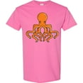 thumbnail image 3 of Inktastic Orange Octopus T-Shirt, 3 of 5