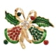 thumbnail image 5 of Broche De Campana De Nad De Cristal Adorno Navideño Ramillete Sunnimix Broche De Navidad, 5 of 7