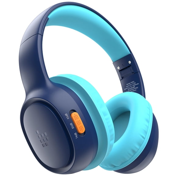 Auriculares Bluetooth Tronsmart KH02 para niños con límite de volumen, color azul