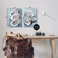 thumbnail image 4 of Stupell Industries Trio Half Shell Oysters Nautical & Beach Painting Wrapped Canvas Art Print Wall Art, 16 x 24, Set of 2, 4 of 8