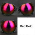 thumbnail image 5 of Universal Motorcycle Helmet Bubble Shield Visor Lens Sunglasses Goggles Accessories Fit All Vintage Retro Open Face Half Helmets, 5 of 5