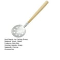 thumbnail image 7 of sunsanly Ice Fishing Scoop with Non-Slip Wooden Long Handle Sharp Sawtooth Winter Outdoor Ice Skimmer Scooper Manual Scooping Tools Fishing Accessories, 7 of 7