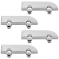 thumbnail image 4 of WEUVEB Sliding Door Track Wheels, Stainless Steel, Smooth Operation, for Furniture, Silver, 4Pcs, 4 of 8