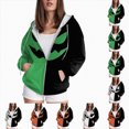 thumbnail image 6 of Towmus Hoodies for Women Graphic Halloween Fleece Sweatshirt Jackets Long Sleeve Y2k Hoodies Pullover Streetwear, 6 of 6