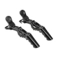 thumbnail image 1 of Pinzas de peluquería de cocodrilo, pasadores de plástico para peinado profesional, para mujeres y niñas (5 unidades, negras), 1 of 4