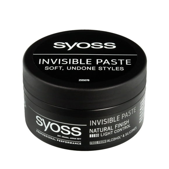 Syoss Invisible Hair Styling Paste Medium Control Light Shine 100ml