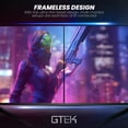 thumbnail image 3 of GTEK Monitor Gaming 240Hz, Pantalla Sin Marco de 27 Pulgadas Full HD 1920 x 1080P, Curvo 1800R, VA 1ms MPRT, FreeSync, Altavoces, DisplayPort/HDMI, VESA - F2740C, 3 of 5