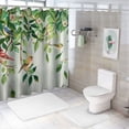 thumbnail image 7 of Orinice  Green Leaves Birds Shower Curtain Spring Hanging Vine Decorative Bath Curtain  Polyester Fabric Waterproof Bathroom Curtain with 12 Hooks 60x72, 7 of 7