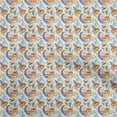 thumbnail image 1 of oneOone Rayon Rose Brown Fabric Floral Craft Projects Decor Fabric Printed By The Yard 56 Inch Wide, 1 of 5