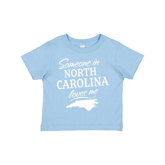 Inktastic Someone in North Carolina Loves Me Boys or Girls Toddler T-Shirt