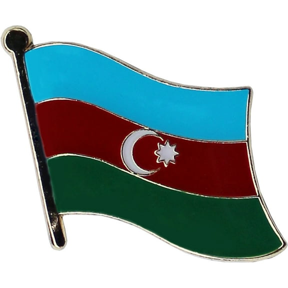 Azerbaijan Flag Lapel Pin