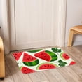 thumbnail image 6 of Watermelon Polyester Non-Slip Machine Washable Area Rugs for Office Floor, 6 of 6