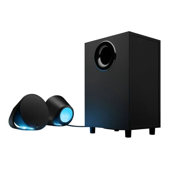 Logitech G560 - Speaker system - for PC - 2.1-channel - wireless - Bluetooth - USB - 120 Watt (total)