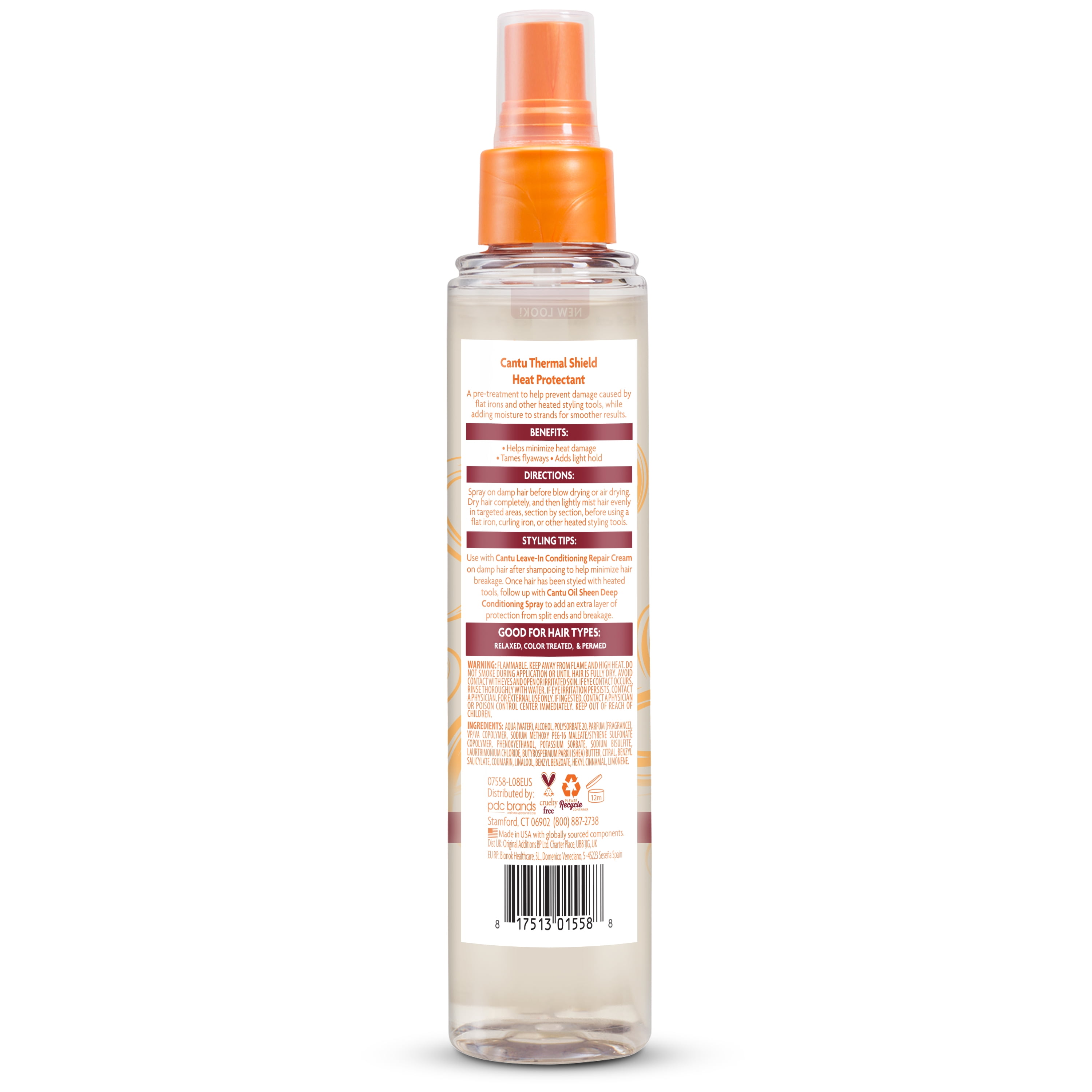 Cantu Shea Butter Thermal Shield Heat Protectant, 5 fl oz