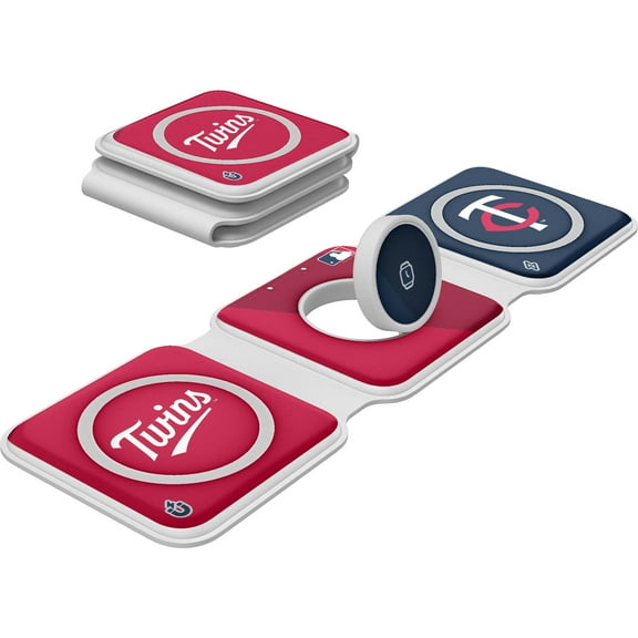 Keyscaper Minnesota Twins 3-in-1 Foldable Charger