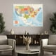 thumbnail image 5 of Mapa a color de Estados Unidos (actualizado en 2025) con el Monte McKinley | Póster de estilo vintage | 30 x 45 cm | Arte mural educativo y decorativo, 5 of 6