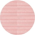 thumbnail image 1 of Ahgly Tapis Rond Lavable en Machine Intérieur Transitionnel Rouge Pastel Rose, 4 Pieds Rond, 1 of 7