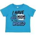thumbnail image 3 of Inktastic I Have the Best Mom in the World with Speech Bubble Boys Toddler T-Shirt, 3 of 5