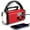 Red, variant on 10000mah Emergency Crank Radio Noaa/am/fm Weather Type-c Charge Solar Charging Sos 3 Modes Led Reading Lamp Compass For Outdoor Survival(black)
