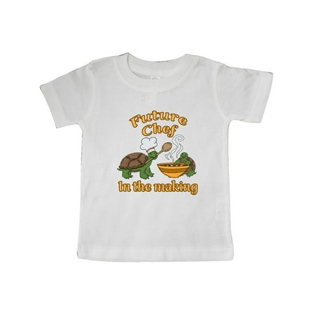 

Inktastic Future Chef In the Making with Cute Turtles Gift Baby Boy or Baby Girl T-Shirt