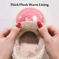 thumbnail image 2 of Smile Face Slippers for Women and Men, Retro Comfy Warm Soft Fuzzy Plush Slip-On House Shoes Funny Cute Happy Smile Home Fluffy Slipper for Indoor & Outdoor Slippers, 2 of 4