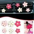 thumbnail image 1 of 6 Pcs Flower Car Clips Decorative Air Conditioning Vent Charms for Vehicle Interior Accessories 6PCS, 1 of 3