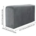 thumbnail image 7 of 2PCS Solid Stretchy Stretch Fit Couch Arm Protector Armrest Covers For Sofa Chair Anti Slip Furniture Protectors, 7 of 7