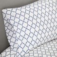 thumbnail image 3 of Madison Park MPE10-093 Essentials Merritt Complete Bed & Sheet Set Cal King Navy,Cal King, 3 of 5