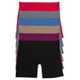 thumbnail image 4 of Paquete 6 Boxer Largo Mujer marca Tatys Fashion Pack Incluye 6 piezas Negras., 4 of 5