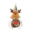 thumbnail image 1 of Toystoory Botella de almacenamiento Bolsas de dulces con asa Paquete de recuerdo portátil reutilizable de punto para decoraciones de árboles de Navidad Kits de decoración para fiestas Alce Toystoory HA068074-03, 1 of 6