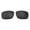 Black - Polarized, variant on Walleva Titanium Polarized Replacement Lenses for Maui Jim Pokowai Arch Sunglasses