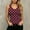 *Wine, variant on ClodeEU Women's V Neck Sleeveless Polka Dot Tank Top,Fitted Ribbed Knit Basic Slim Fit Camisole Army Green,Women's Plus L