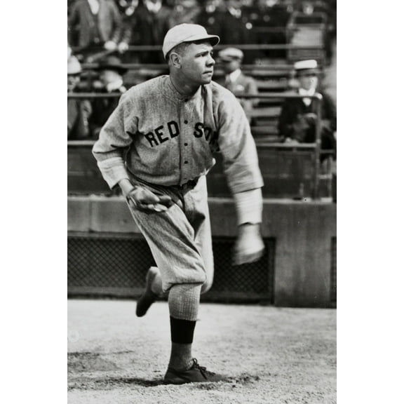24x36 gallery poster, Babe Ruth p10