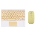 thumbnail image 1 of Kit de teclado y ratón con panel táctil Bluetooth, Combos de teclado y ratón inalámbricos rusos, árabes, españoles, Teclado para iPad, teléfono y tableta, 1 of 5