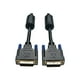 Eaton Tripp Lite Series DVI-D (m) (DVI-D 6 ft DVI Dual Link Cable, Digital TMDS Monitor Cable M/M), (1.83 M) - Câble DVI - à DVI-D (M) - 6 ft - Moulé – image 4 sur 6