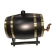 thumbnail image 5 of Barril de vino de roble con soporte, barril de vino, estilo vintage, barril de envejecimiento de roble, dispensador de cerveza para bebidas , 1.5L, 5 of 9