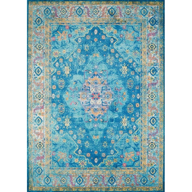 United Weavers Rhapsody Bromley Cerulean Rug