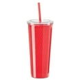 thumbnail image 5 of Oggi 7377GREEN 20 oz Double Wall Insulated Iced Tumbler, Green - Pack of 12, 5 of 6