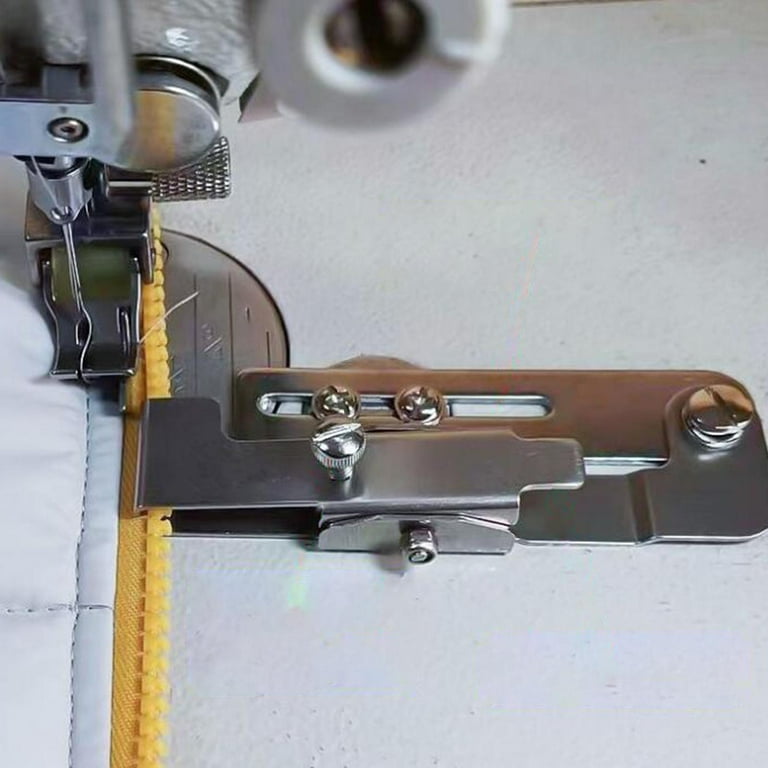 Sewing Binder Adjustable Rolled Hem Foot, Sewing Presser Foot Steel Curling  Device Presser Foot Sewing Machine