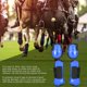 thumbnail image 4 of 4 Piezas Protectores de Patas de Caballo Botas de Pata Delantera y Trasera de Caballo Botas de tendón para Montar Botas de Pony amortiguadoras Competencia de Salto (L-Azul) ER, 4 of 5