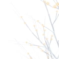 thumbnail image 6 of Set of 3 Pre-Lit White Birch Christmas Trees with LED Lights & Remote Control, 4ft 5ft 6ft Lighted Trees for Outdoor Christmas Yard Décor, 6 of 10