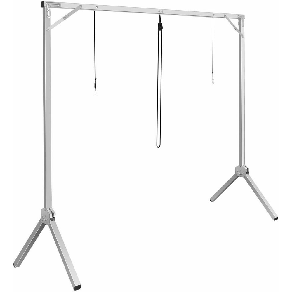 iPower 4 Ft Foldable Grow Light Stand Rack for Seed Starting No LED